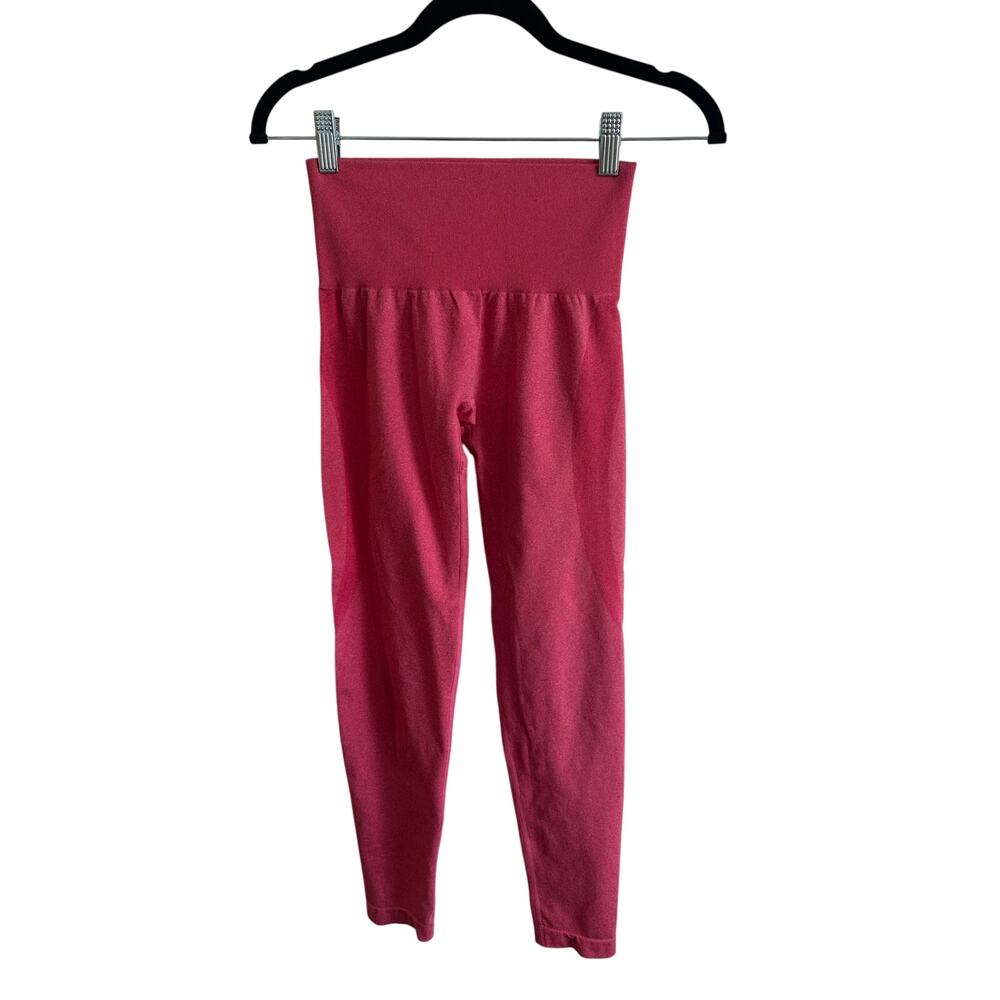 NVGTN Hot Pink Women's Countour Seamless Leggings Sz XS 25" Nice!